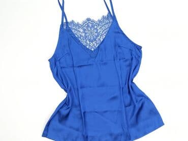 niebieska satynowa sukienka zara: Women's blouse, size S (EU 36) — 1