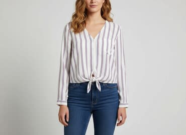 hm bluzki z krótkim rękawem: H&M, Bluzka damska, rozmiar XL — 7