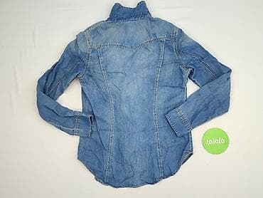 regular jeans: Denim, Koszula damska, rozmiar M — 4