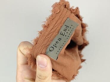 brązowa bluzki z krótkim rękawem: Bluzka damska, rozmiar M — 5