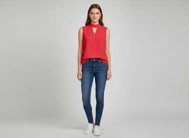 sandały koturna ccc: CAMAIEU, Bluzka damska, rozmiar L — 7