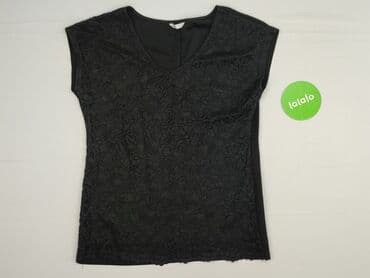czarna bluzka koronkowa zara: Bluzka damska, rozmiar M — 2