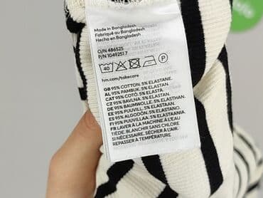 hm bluzki z krótkim rękawem: H&M, Top damski, rozmiar L — 5