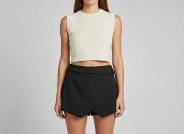 czarne spódnice zara: Zara, Szorty damskie, rozmiar M — 1