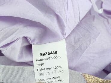 hello kitty spodnie shein: Shein, Material trousers for women, size L — 6