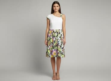 suknia biala: Sukienka damska, rozmiar M — 6