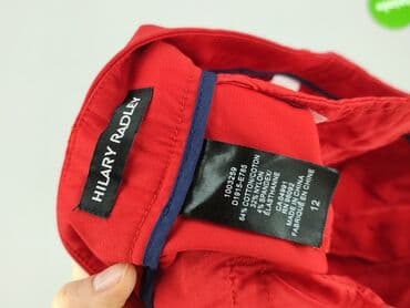 nylon red buty: Spodnie materiałowe damskie, L — 4