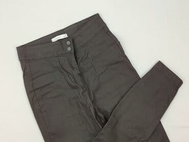 reserved spodnie wysoki stan: Spodnie materiałowe damskie, rozmiar L — 2