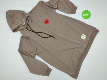 sweter lidl: Bluza z kapturem damska, L — 2