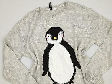 pingwin: H&M Divided, Sweter damski, rozmiar S — 1
