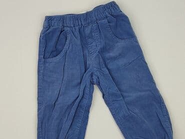 krótkie spodenki niemowlęce 74: Sweatpants, 9-12 months, condition - Very good — 1