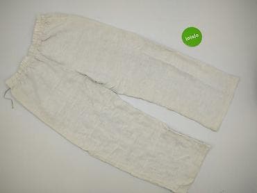 bluzki len: H&M, Spodnie materiałowe damskie, rozmiar M — 3