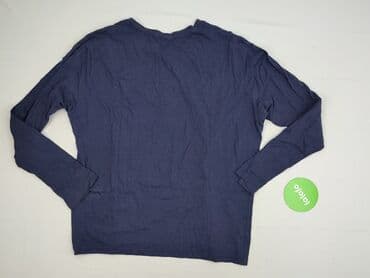 niebieska marynarka szare spodnie: Bluzka dla mężczyzn, 2XL — 3