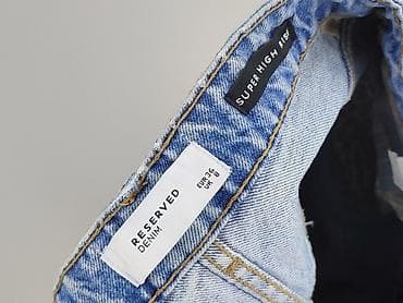 jeans wysoki stan: Reserved, Jeansy damskie, rozmiar S — 4