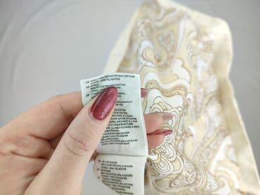 kremowy płaszcz: Płaszcz damski, rozmiar S — 4