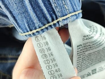 zielone jeansy: Jeansy damskie, rozmiar S — 5