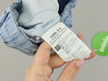 drewniaki dla dzieci: Spodnie jeansowe, Coccodrillo, 9-12 miesięcy, stan - Bardzo dobry — 5