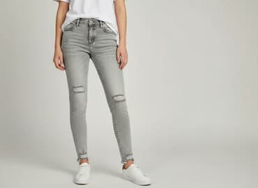 jeansy mom fit m sara: M.Sara, Jeansy damskie, rozmiar S — 7