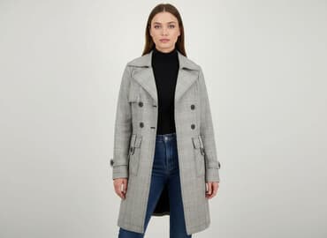 darmowy wykrój na marynarkę damską: Ravel, Płaszcz damski, S — 6