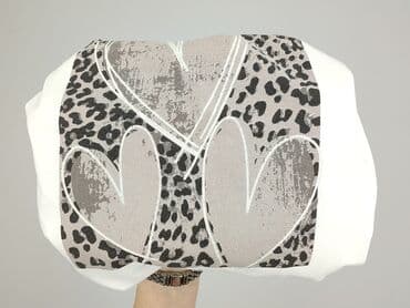 bluzki basic z dekoltem v: T-shirt damski, S — 4