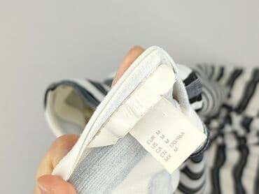 biale buty skarpetkowe: H&M, Sukienka damska, rozmiar M — 4