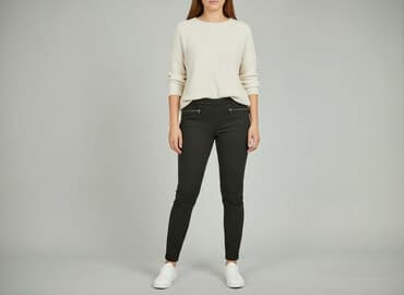 spodnie cargo damskie new yorker: Yessica, Spodnie materiałowe damskie, rozmiar XL — 9