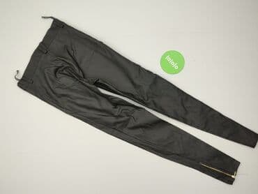 jeansy flare co to znaczy: By Me, Spodnie materiałowe damskie, S — 3