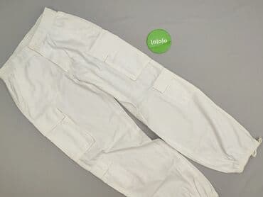 spodnie cargo białe: C&A, Spodnie cargo damskie, rozmiar S — 2