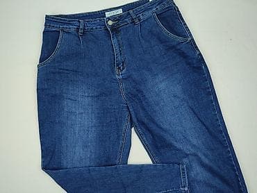 tanio spodnie: Jeansy damskie, rozmiar 2XL — 1