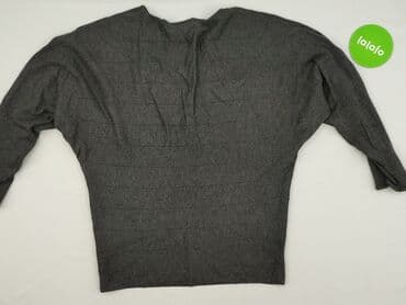 sweter piórkowy na drutach: Yessica, Bluzka damska, rozmiar M — 3