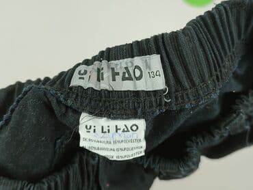 woskowane spodnie mango: Material trousers, 9 years, 128/134, condition - Very good — 4