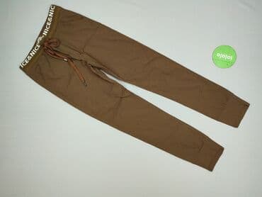 spodnie dresowe ze sciągaczami: IDEAL, Spodnie dresowe damskie, S — 2