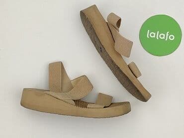 czarne sandały na słupku vices: Sandały damskie, rozmiar 39 — 3