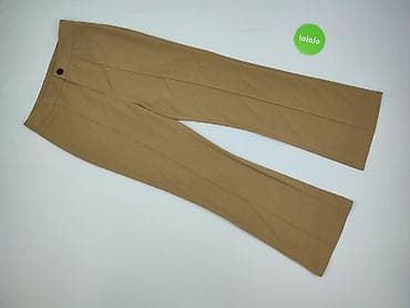 sandaly jasne: Spodnie materiałowe damskie, rozmiar S — 2