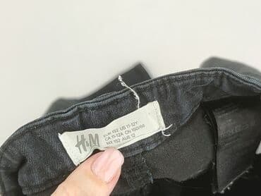 kombinezon lupilu lidl: Spodnie jeansowe, H&M, 12 lat, 146/152, stan - Idealny — 4