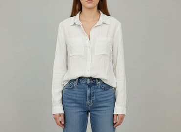 sinsay trampki biale: Sinsay, Koszula damska, rozmiar 2XS — 6