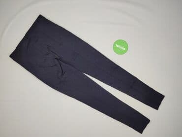 legginsy prążkowane hdm: H&M Basic, Legginsy M — 3