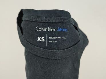 białe t shirty basic: Calvin Klein Jeans, T-shirt damski, rozmiar XS — 4