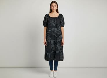 sukienka z haftowanymi kwiatami: Sukienka damska, rozmiar S — 6