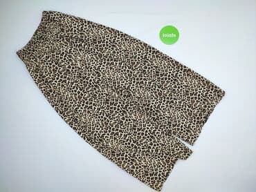 leopard print jeans: Spodnie materiałowe damskie, rozmiar M — 3