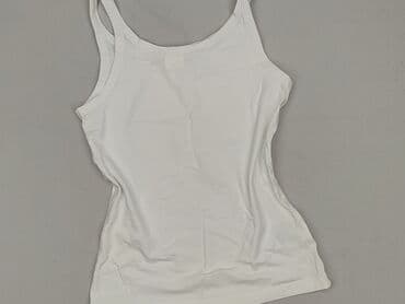 bluzki z muślinu bawełnianego: H&M Basic, Top damski, rozmiar S — 1