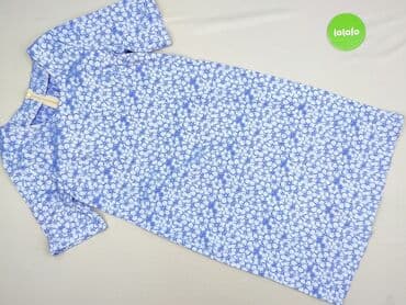 niebieska sukienki midi: Sukienka damska, rozmiar S — 3