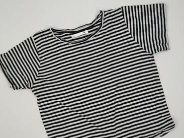 czarne t shirty w serek damskie: 157, T-shirt damski, rozmiar XS — 2