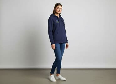 bluzy z stichem: Fruit Of The Loom, Bluza z kapturem damska, rozmiar M — 8