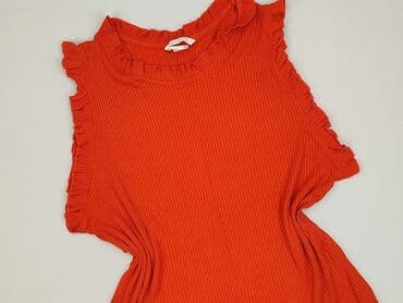 czerwona obcisła sukienka h m: H&M, Top damski, rozmiar L — 1