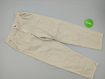 reserved bialy sweter: Reserved, Spodnie materiałowe damskie, rozmiar M — 2