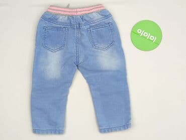джинсы: Spodnie jeansowe, So cute, 9-12 miesięcy, stan - Idealny — 3