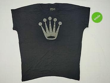 oversize t shirty: Misslook, T-shirt damski, rozmiar L — 2