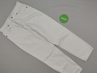 szerokie spodnie jeansowe zara: Zara, Jeansy damskie, rozmiar L — 3