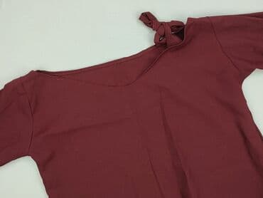 bordowe bluzki: Bluzka damska, rozmiar 6XL — 1